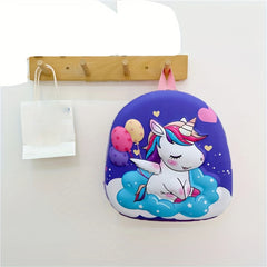 Unicorn Schoolbag Boys Girls Hard Shell Backpack
