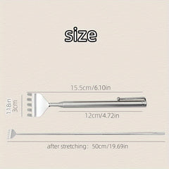 Adjustable Back Scratcher Stainless Steel Anti Itch Claw Massager