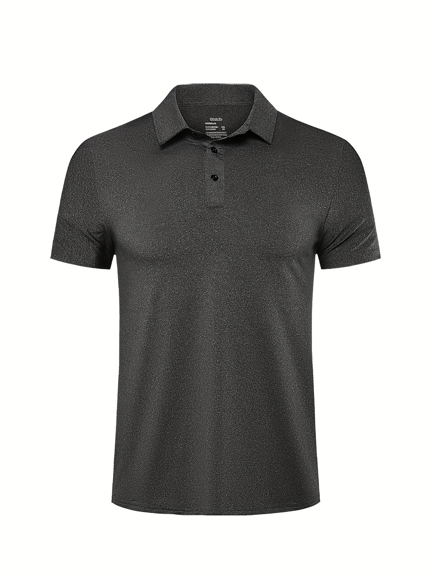 Men's Solid Quick drying Moisture Wicking Short Sleeve Shirt
