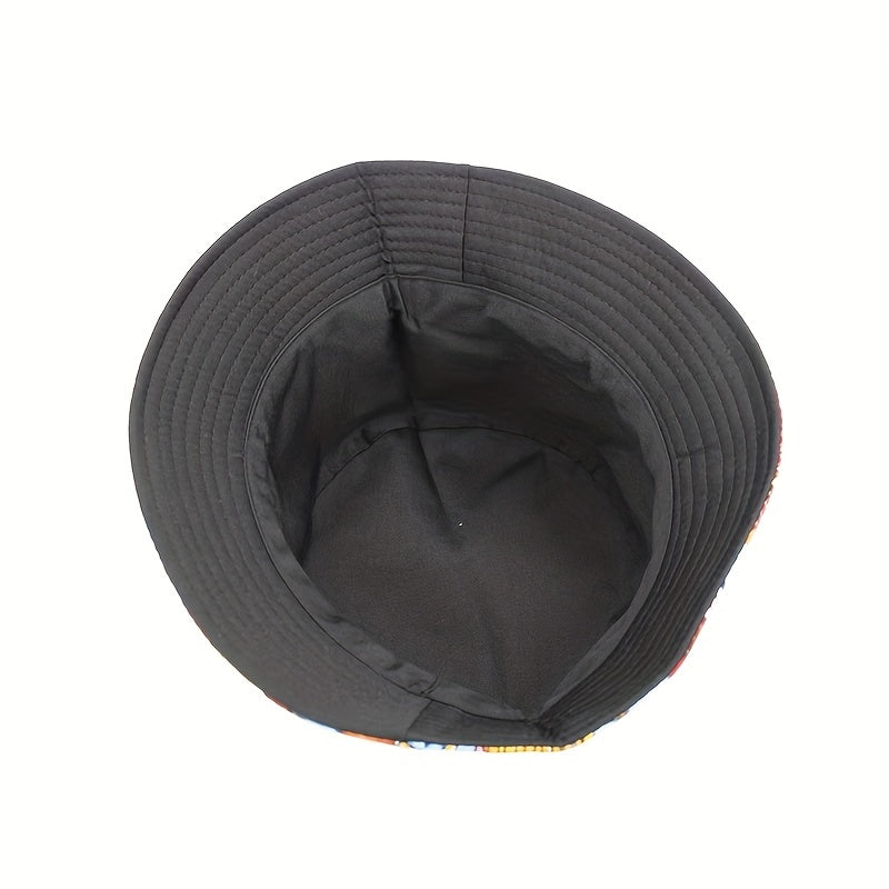 Bucket Hat Burger Fries Cola Sun Hat