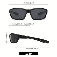 Men's Polarized Sport Sunglasses UV400 for Outdoor Activities