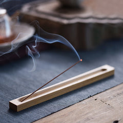Natural Bamboo Incense Holder for Meditation and Relaxation