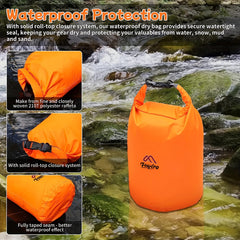 Waterproof Dry Bag 5L 10L 20L 40L for Kayaking Gym Hiking Swimming
