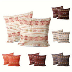 2pcs Bohemian Style Pillow Covers for Sofa Bedroom Home Decoration
