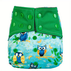 Adjustable Washable Cloth Diaper for Baby Boys & Girls