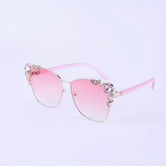 Men's Sunglasses Bead Decor UV Resistant Sunglasses