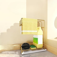 Sink Storage Shelf Kitchen Rag Rack Wall Hanging Storage Rack