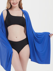Versatile Beach Wrap & Shawl Women's Swimwear - Royal Long Wrap