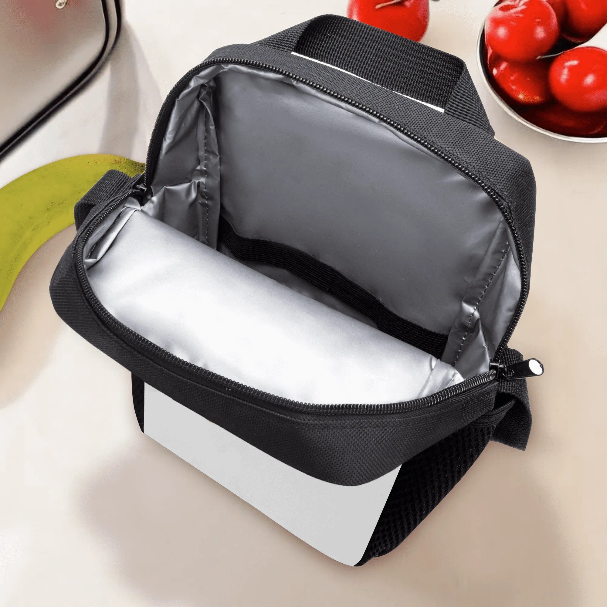 Customizable Photo Insulated Lunch Bag Reusable Cooler Backpack