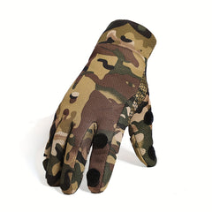 Unisex Outdoor Function Gloves Touch Screen Anti Slip Gloves For Climbing