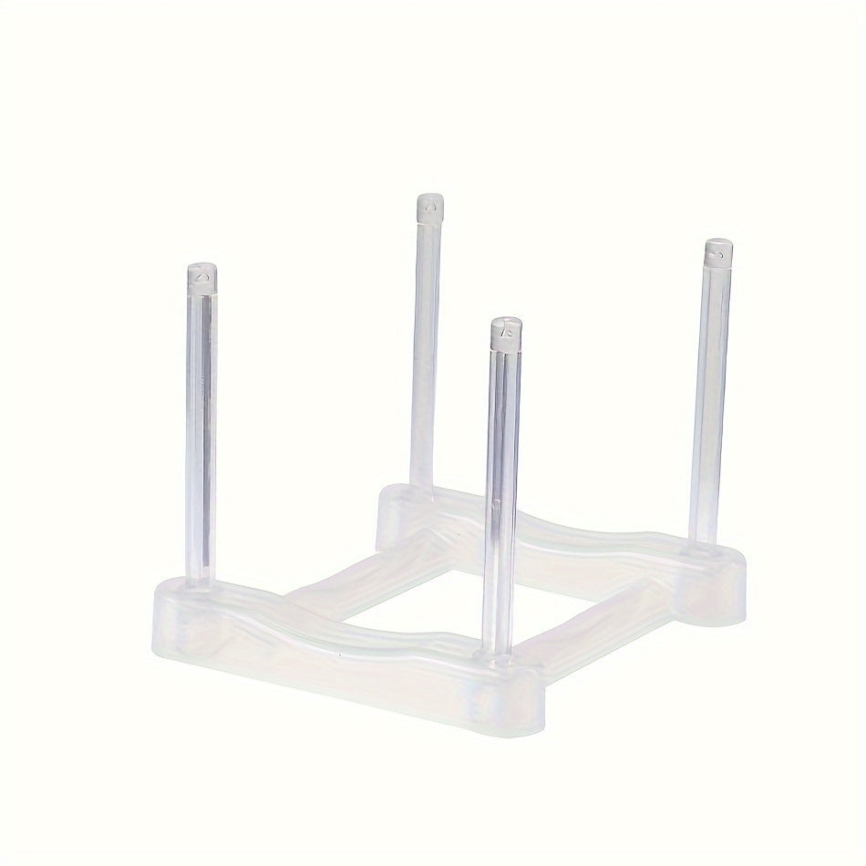1pc Water Bottle Storage Rack Desktop Transparent Insulation Cup Shelf