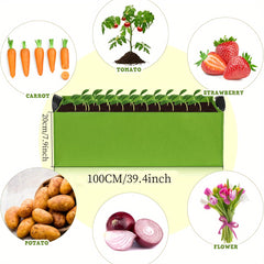 Potato Plant Grow Bag with Window and Handles