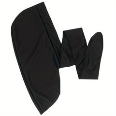 Men's Satin Durag Soft Doo Rag 360 Waves Long Tail Bandana Headcloth
