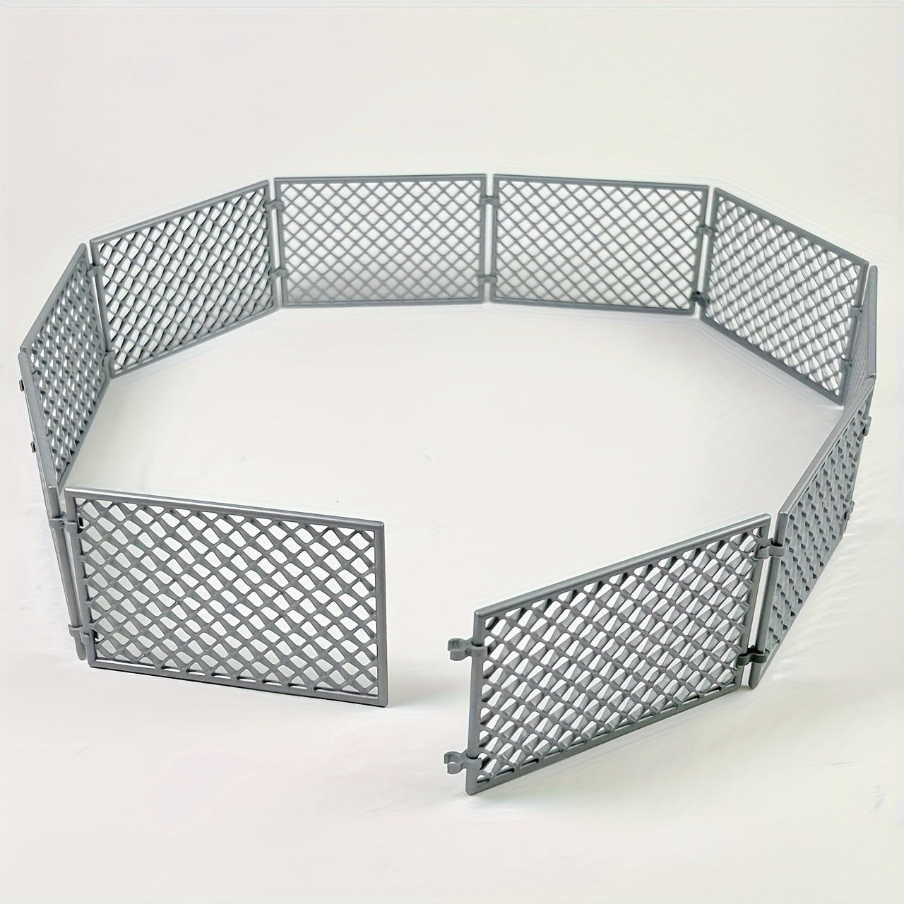 Classic Farm Fence Bricks Parts DIY Military Nets Building Blocks