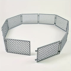 Classic Farm Fence Bricks Parts DIY Military Nets Building Blocks