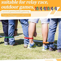 Colorful Elastic Rope 3 Legs Competition Game