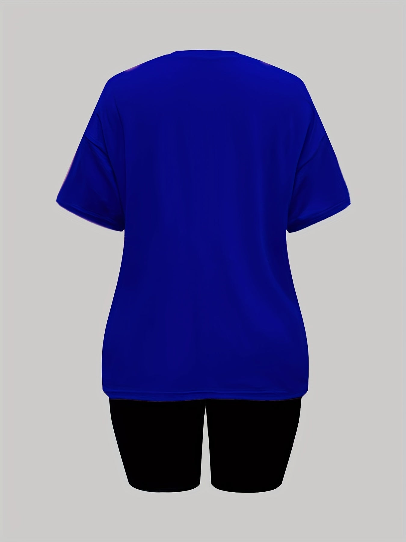 Colorblock Lounge Set & Cozy Shorts Women's Loungewear