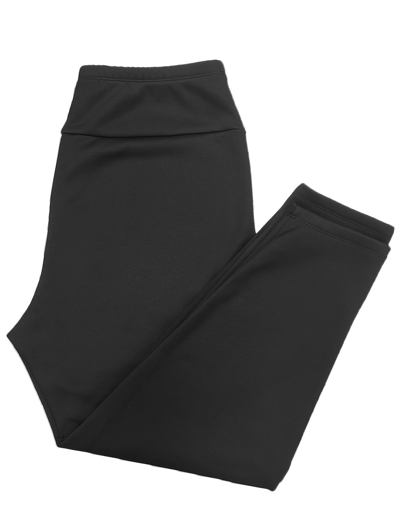 Sports Leggings Women's Plus Gnomes Print Fleece Lined Warm Pants