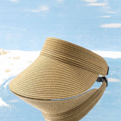 Wide Brim Straw Beach Hat for Women
