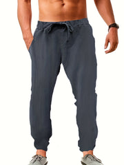 Men's Comfy Joggers Loose Fit Drawstring Pants