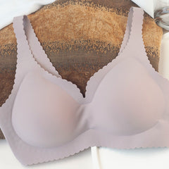 Seamless Push Up Bra Solid Color