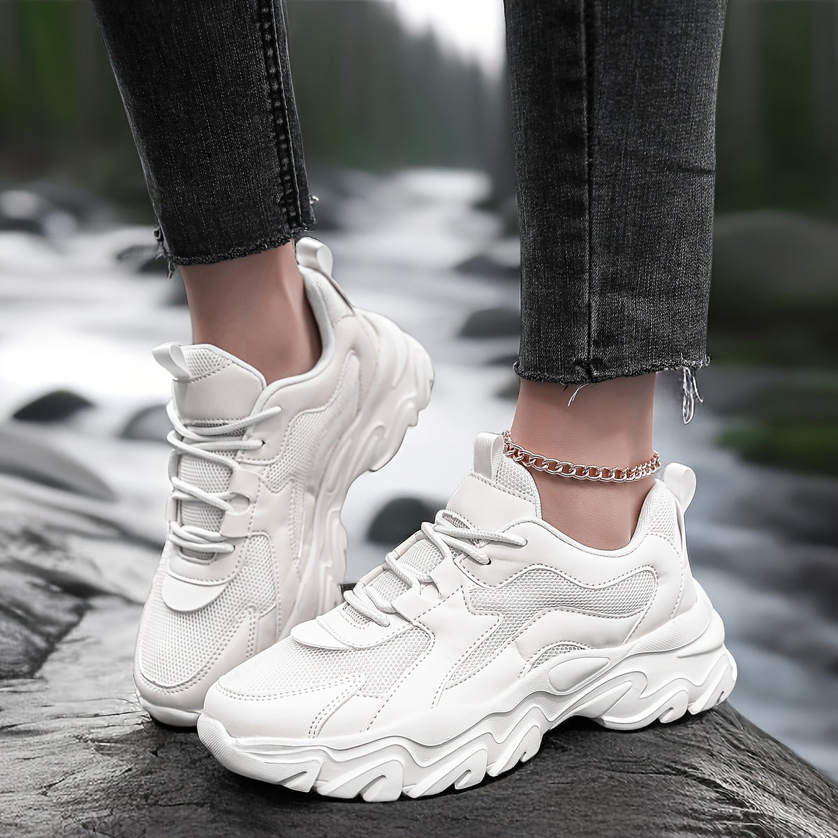 Women's Outdoor Lightweight Casual Running Shoes Anti Slip And Wear Resistant