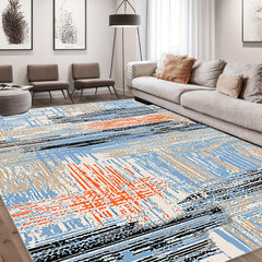 Abstract Shading Art Carpet Soft Non Slip Easy to Clean Modern Home Decor