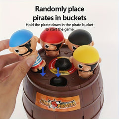 Pirate Bucket Toy Set - Interactive Family Game
