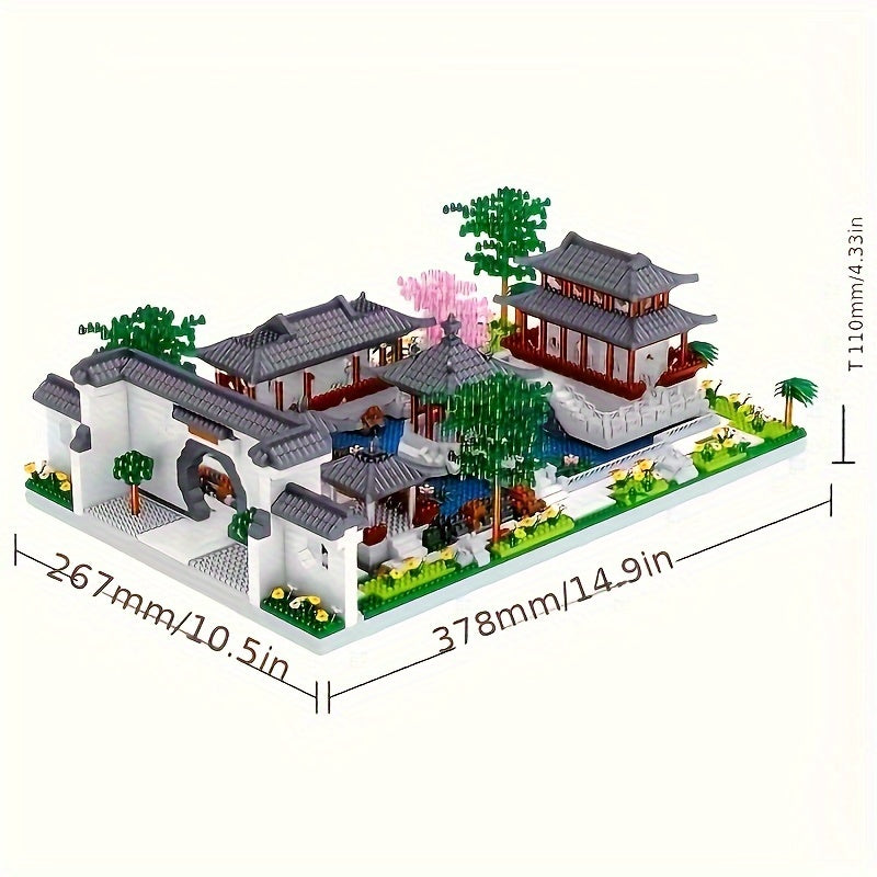 Suzhou Garden Style Assembly Building Block Toy