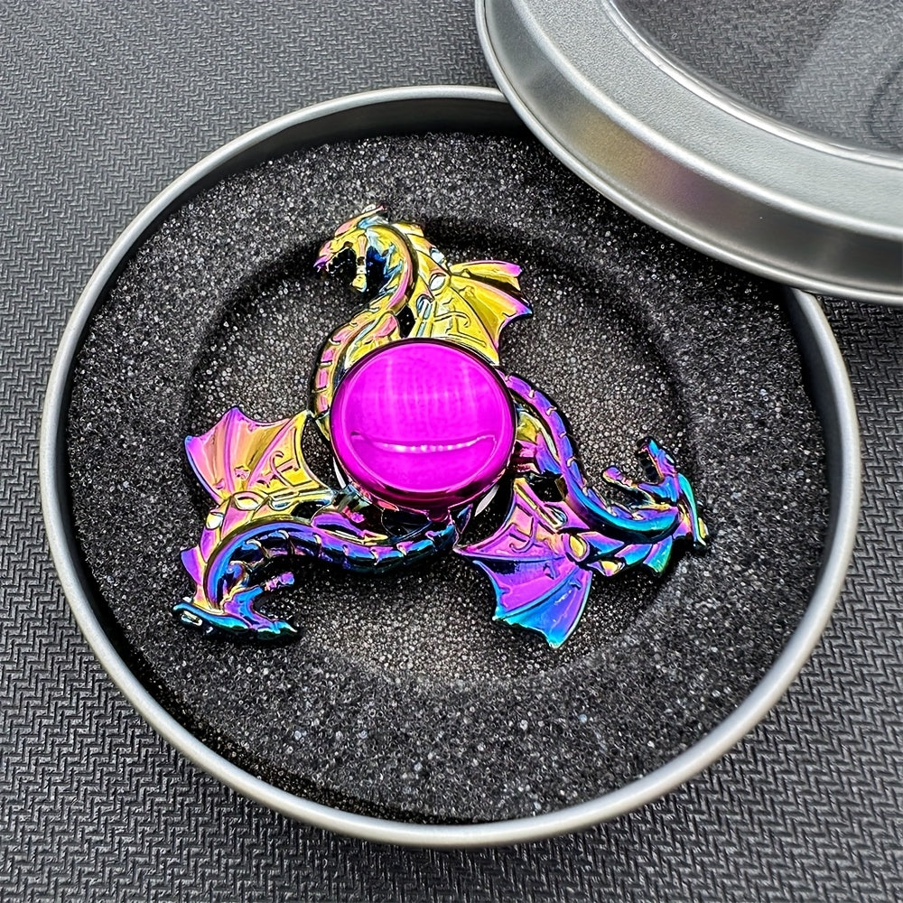 Colorful Zinc Alloy Fidget Spinner - Ideal Gift for Birthdays