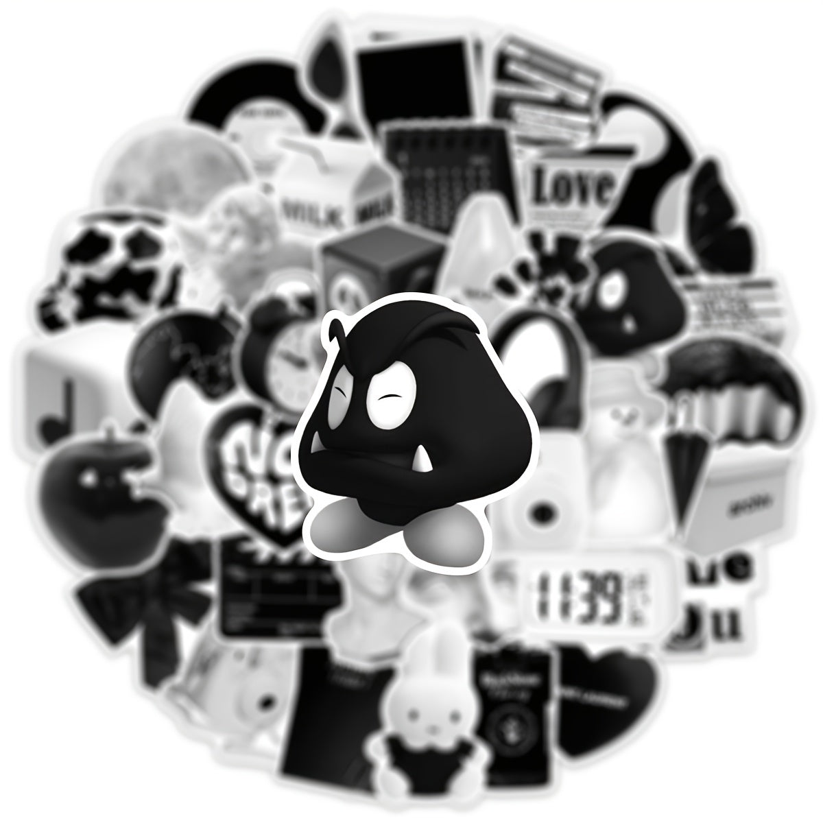 50pcs Stickers & Variety Vinyl Decals Laptop Car Motorcycle Bicycle & More