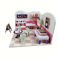 3D Puzzle Dessert House DIY Toy Holiday Gift