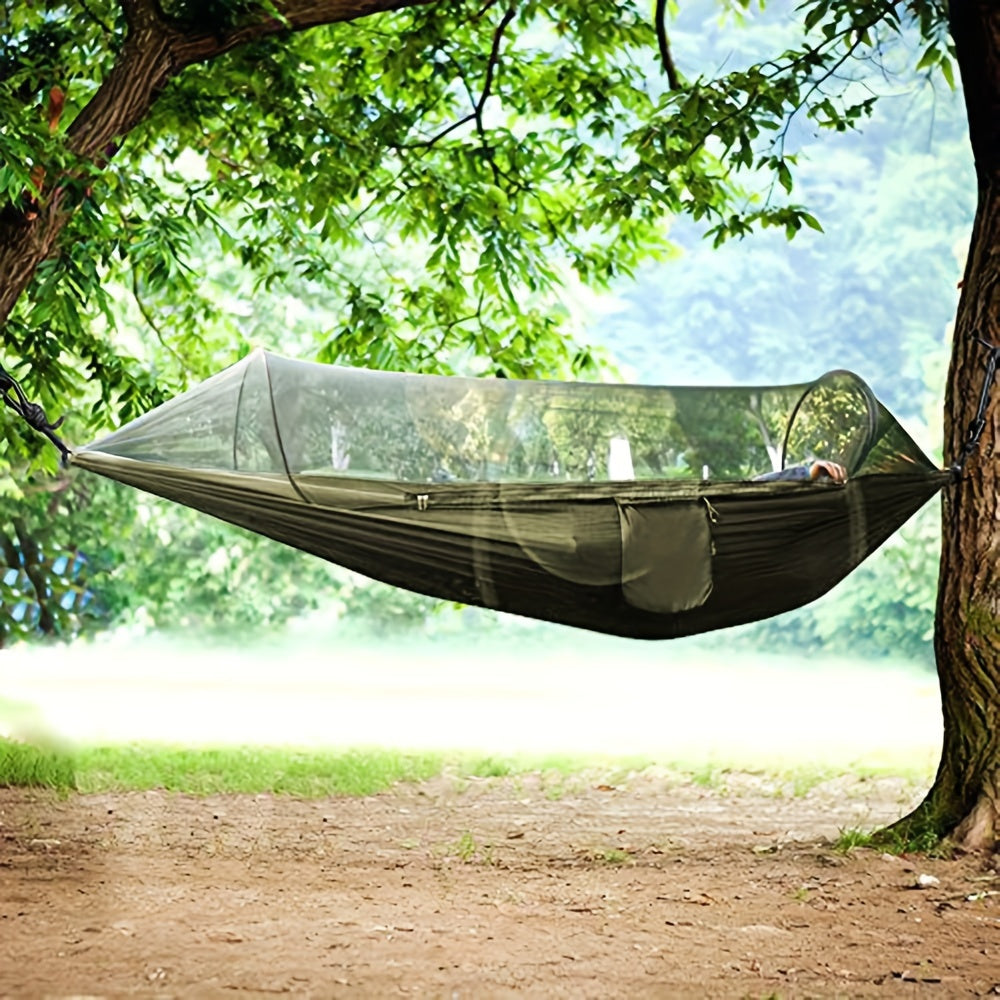 Quick Opening Mosquito Net Hammock Anti Rollover Nylon Hammock