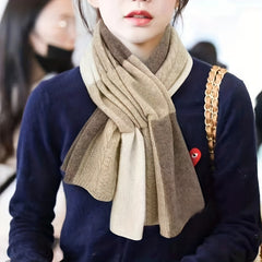 100% Goat Velvet Scarf Neck Warmer for Women Girls