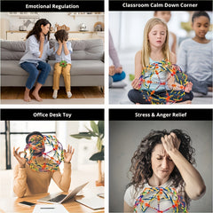 Expansion Ball Anxiety Relief Sensory Toy for Kids and Adults