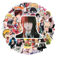 50pcs Cartoon Anime Waterproof Decorative Stickers for Luggage Laptop Phone