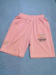 Girls Active Shorts - Cotton Sweat Absorbent with Stretches