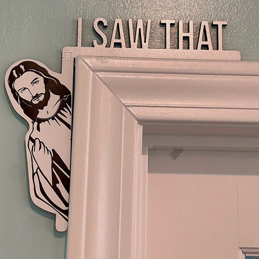 Jesus Door Frame Decoration Ornament Scene Room Decor
