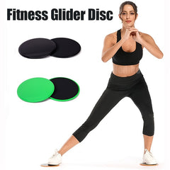 2pcs TPE Yoga Sliding Discs Fitness Foot Sliding Pads Core Training