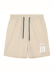 Men's Active Workout Shorts Stretch Drawstring Sports Shorts