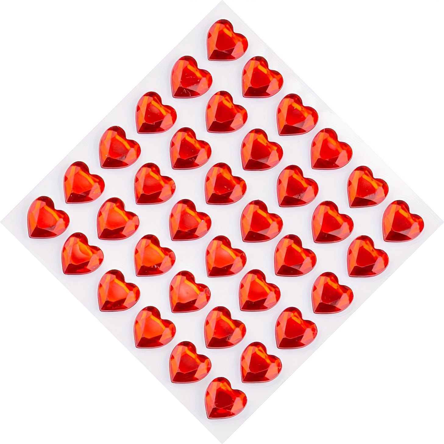 10mm Love Diamond Makeup 3D Sticker Self-adhesive Nail Art Phone Crystal