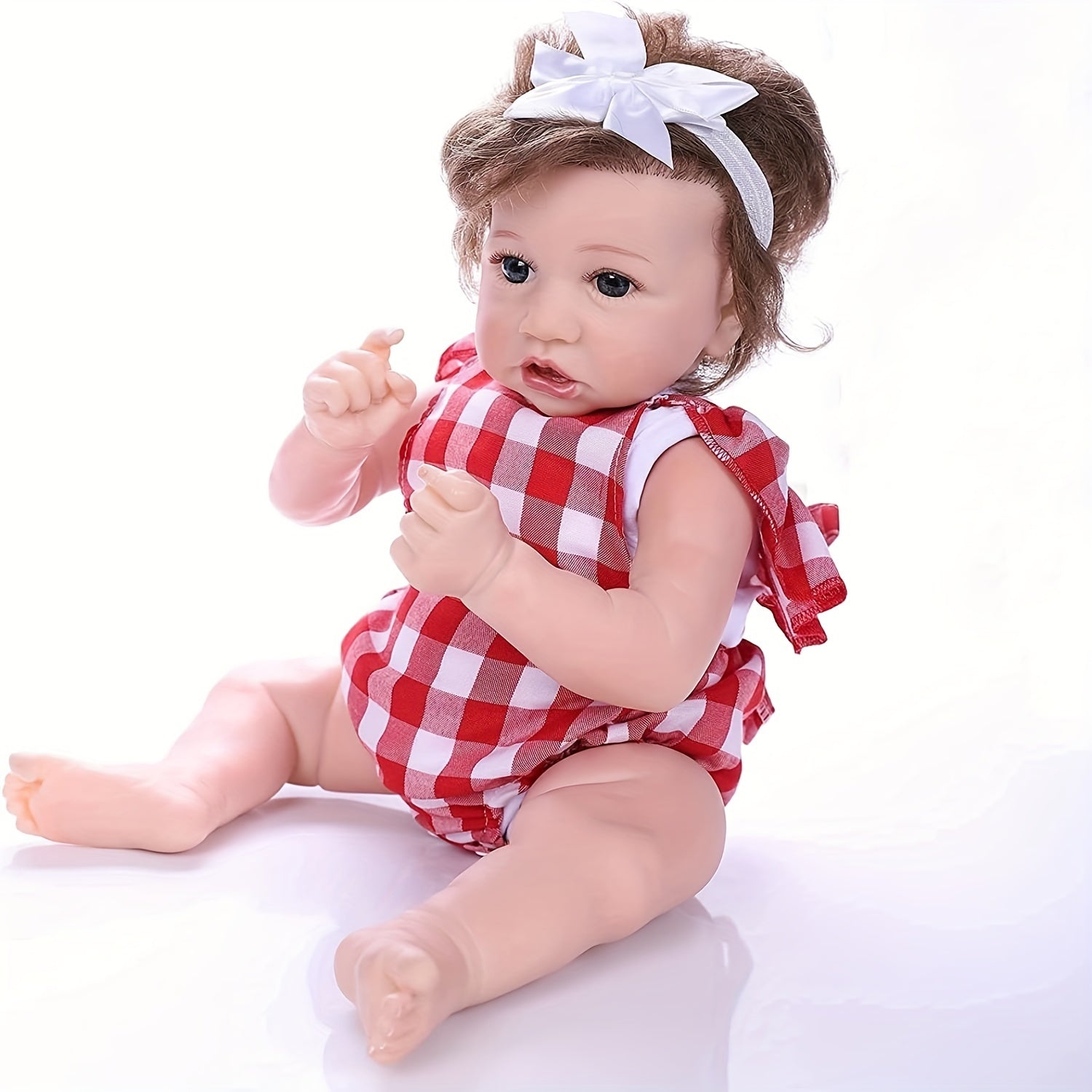 Realistic Newborn Soft Vinyl Baby Dolls Toy For Kids