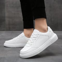 Women's Solid Casual Skate Shoes Lightweight Low Top Sport Shoes