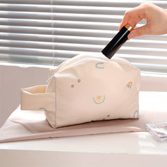Portable Cosmetic Bag with Zipper Toiletry Wash Bag
