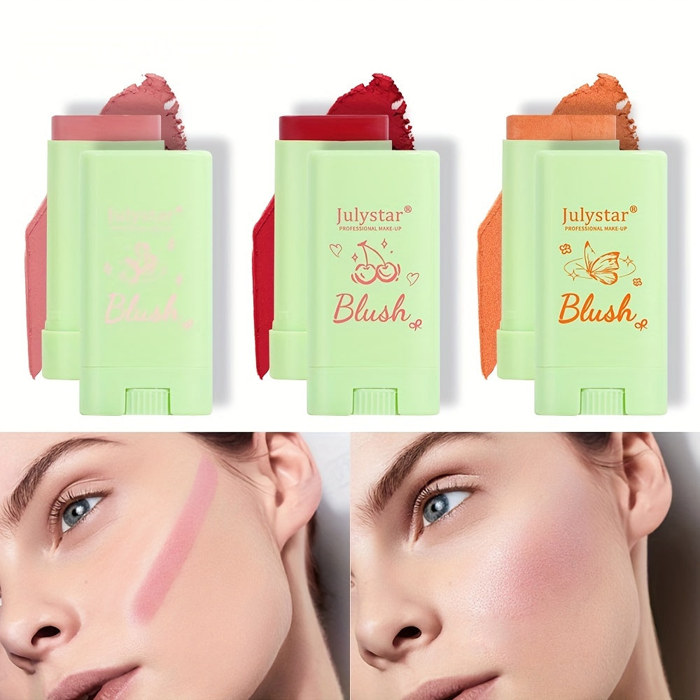 Long Lasting Matte Blush Stick Lightweight Makeup