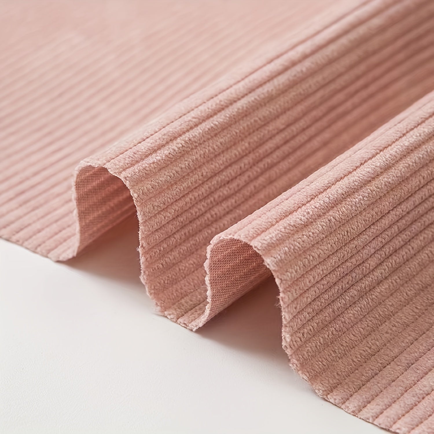 Corduroy Velvet Stripe Fabric Solid Pants Sofa DIY Fabric