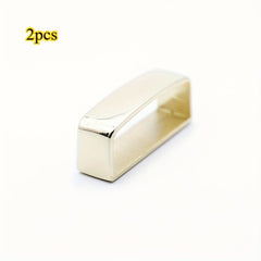 2pcs Stainless Steel Square Belt Buckle for Men's Belts