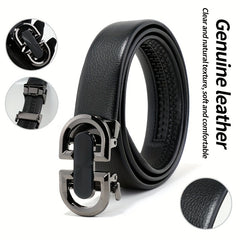 Men's Leather Belt Casual Business Belt Boyfriends Birthday