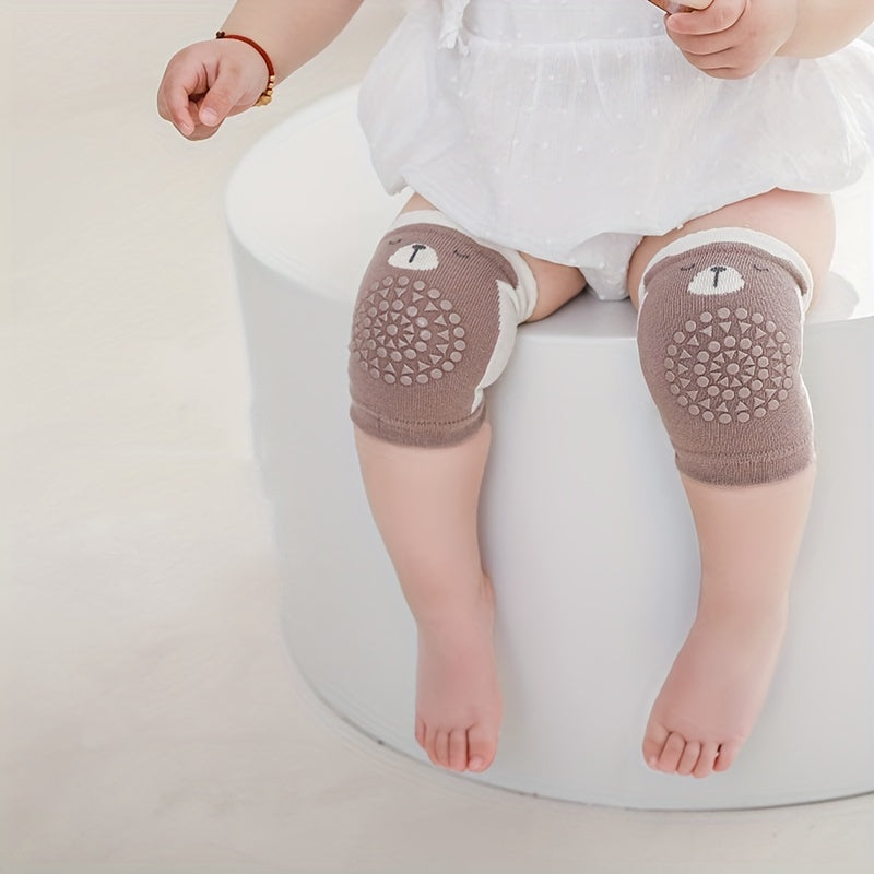 Baby Cartoon Kneepads Anti Slip Anti Fall Learning to Walk Protection