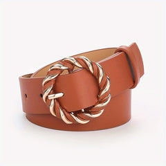 Kids PU Leather Belt, Dress Suit Jeans Accessories Belt Buckle
